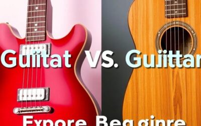 E-Gitarre vs. Akustikgitarre: Welche ist besser für Einsteiger?